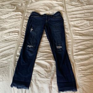 Abercrombie Kids Jeans, Dark wash, Rips, Detail